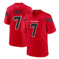 Tlead H.Texans #7 CJ Stroud Player Red Alternate Home Game Stitched Jerseys