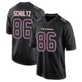 Tlead H.Texans #86 Dalton Schultz Player Black Fashion Home Game Stitched Jerseys