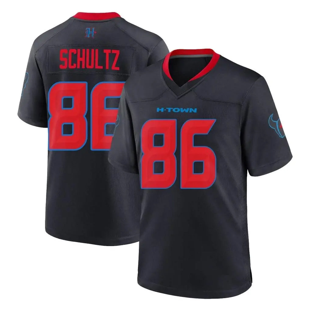 Tlead H.Texans #86 Dalton Schultz Player Navy 2nd Alternate Home Game Stitched Jerseys