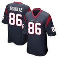 Tlead H.Texans #86 Dalton Schultz Player Navy Home Game Stitched Jerseys