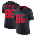 Tlead H.Texans #86 Dalton Schultz Player Navy Limited 2nd Alternate Vapor F.U.S.E. Home Game Stitched Jerseys