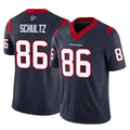 Tlead H.Texans #86 Dalton Schultz Player Navy Limited Vapor F.U.S.E. Home Game Stitched Jerseys