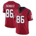 Tlead H.Texans #86 Dalton Schultz Player Red Limited Vapor Untouchable Home Game Stitched Jerseys