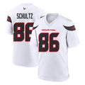 Tlead H.Texans #86 Dalton Schultz Player White Home Game Stitched Jerseys