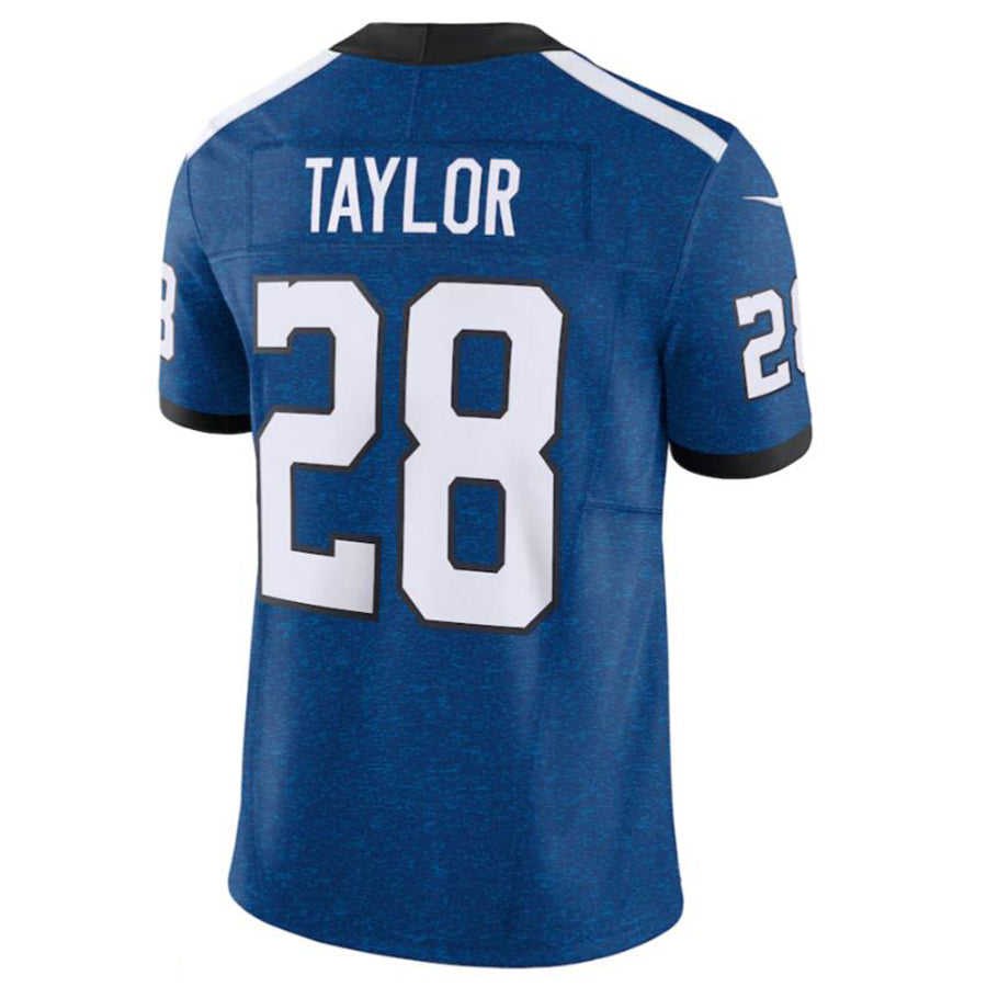 Tlead IN.Colts #28 Jonathan Taylor Blue Vapor F.U.S.E. Limited Jersey American Stitched Jersey