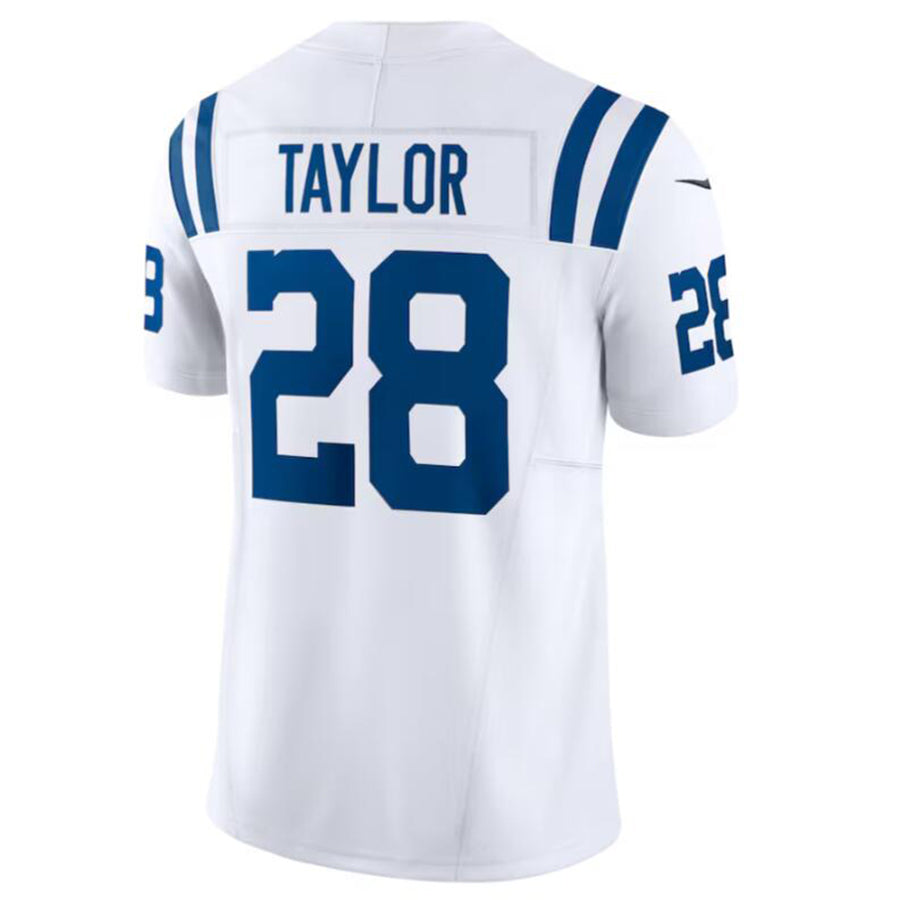 Tlead IN.Colts #28 Jonathan Taylor White Vapor F.U.S.E. Limited Jersey American Stitched Jersey