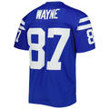 Tlead IN.Colts #87 Reggie Wayne Mitchell & Ness Royal Legacy Replica Jersey