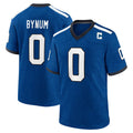 Tlead IN.Colts #0 Camryn Bynum Player Royal Alternate Indiana Nights Home Game Stitched Jerseys