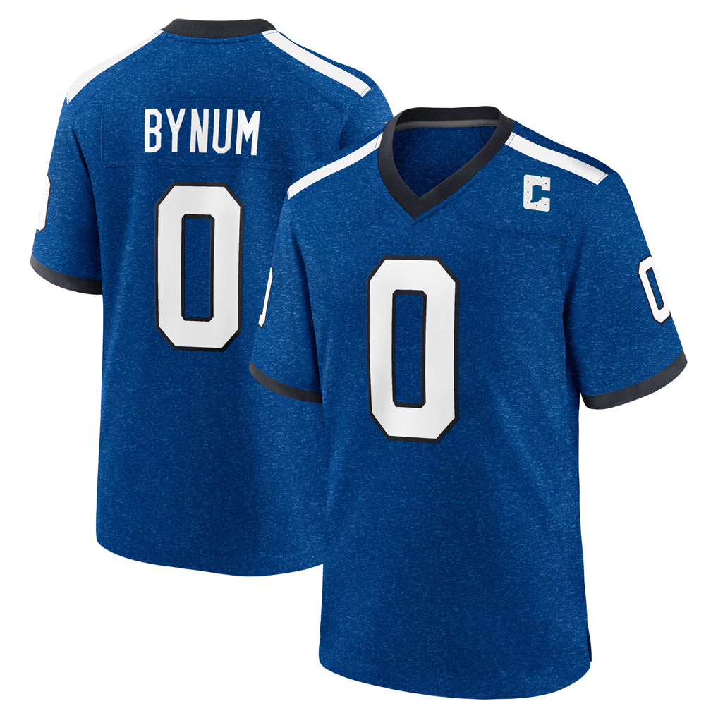 Tlead IN.Colts #0 Camryn Bynum Player Royal Alternate Indiana Nights Home Game Stitched Jerseys