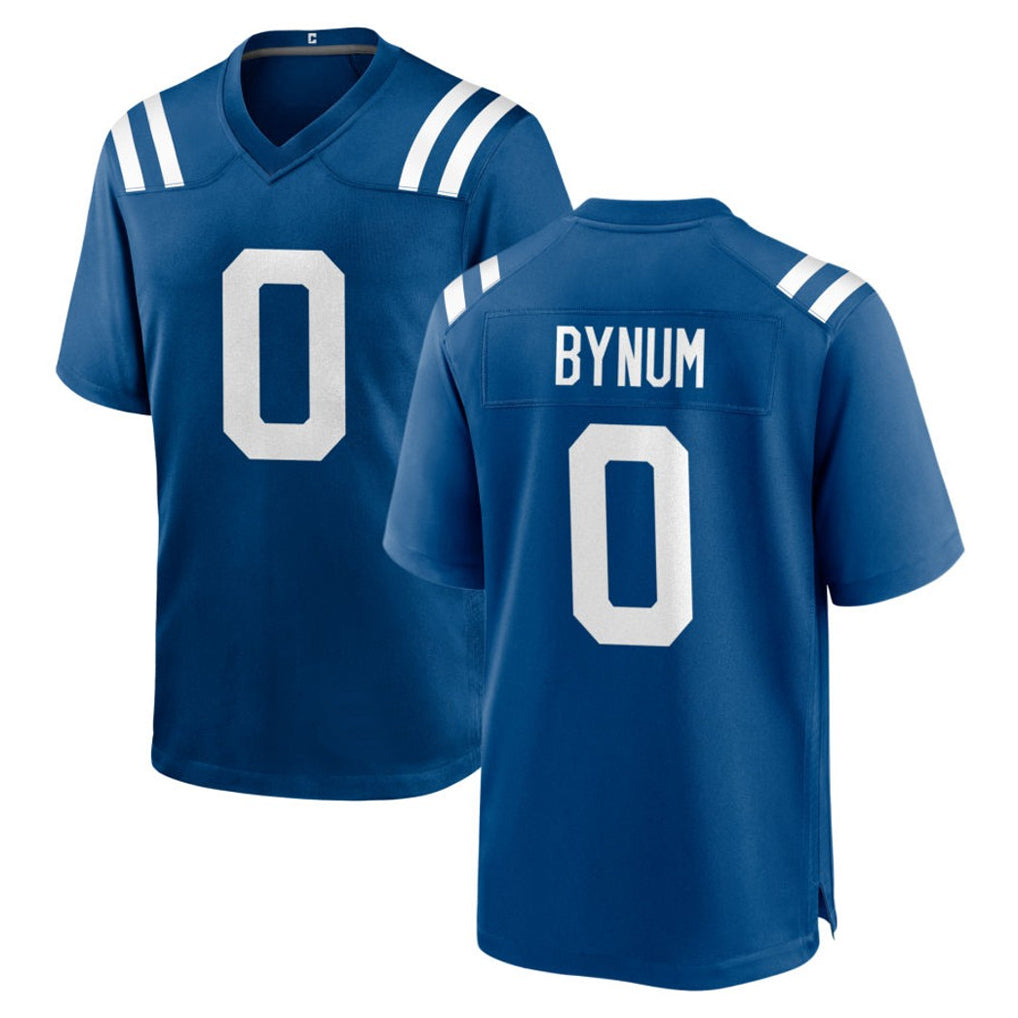 Tlead IN.Colts #0 Camryn Bynum Player Royal Home Game Stitched Jerseys
