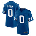 Tlead IN.Colts #0 Camryn Bynum Player Royal Limited Home Game Stitched Jerseys