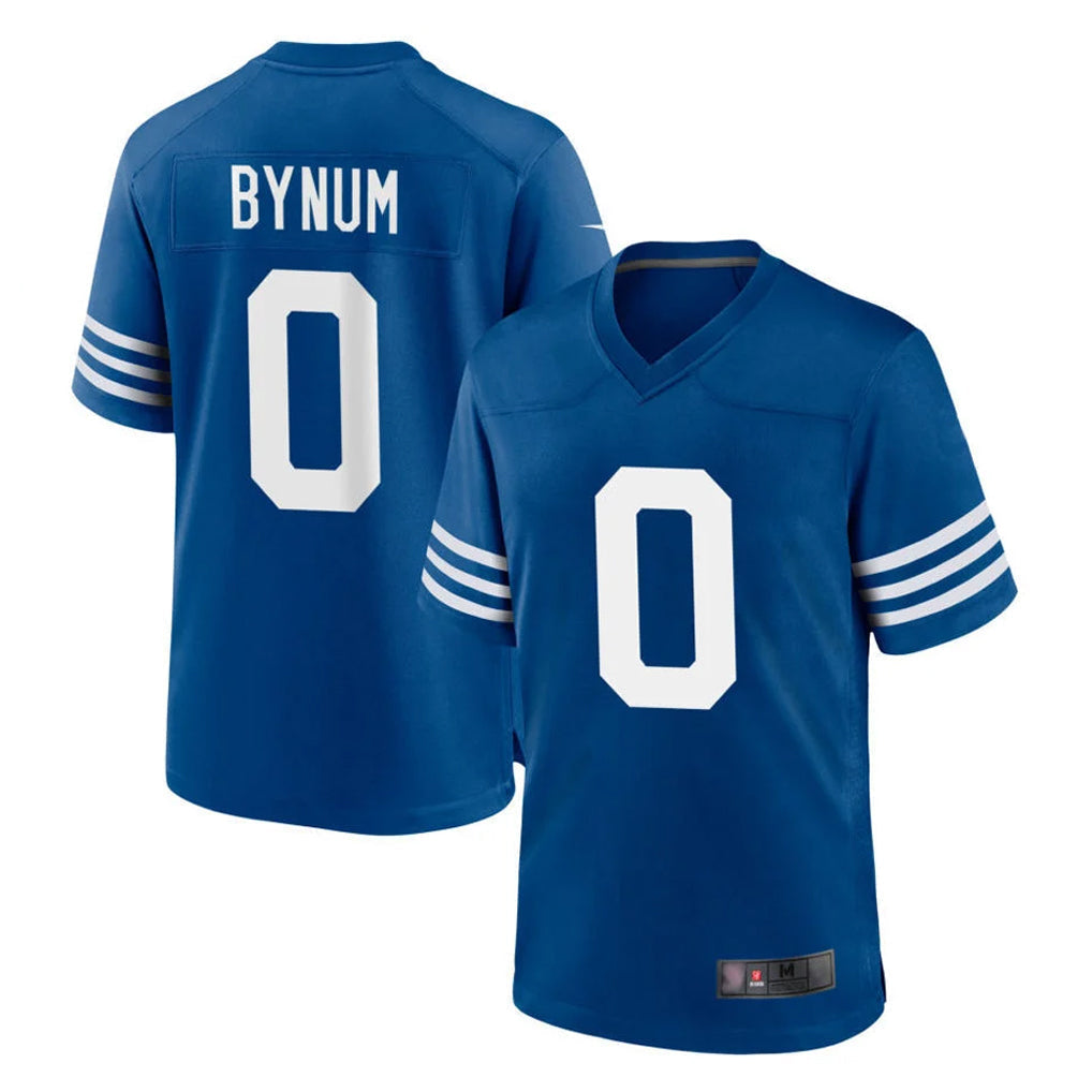 Tlead IN.Colts #0 Camryn Bynum Player Royal Limited Home Game Stitched Jerseys