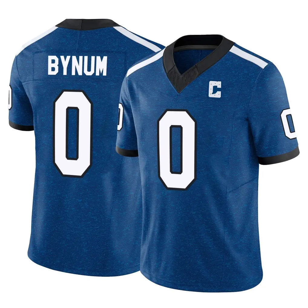 Tlead IN.Colts #0 Camryn Bynum Player Royal Limited Indiana Nights Alternate Vapor F.U.S.E. Home Game Stitched Jerseys