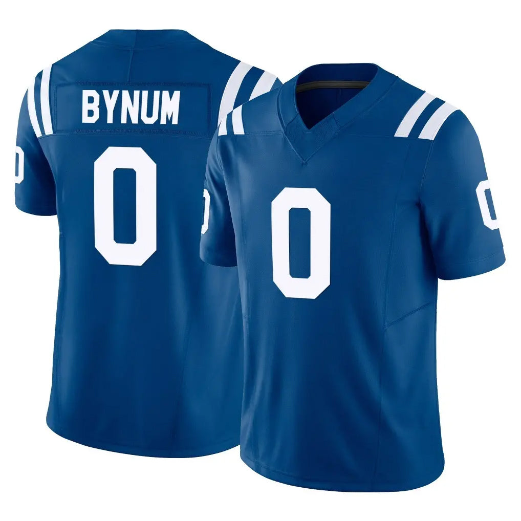Tlead IN.Colts #0 Camryn Bynum Player Royal Limited Vapor F.U.S.E. Home Game Stitched Jerseys