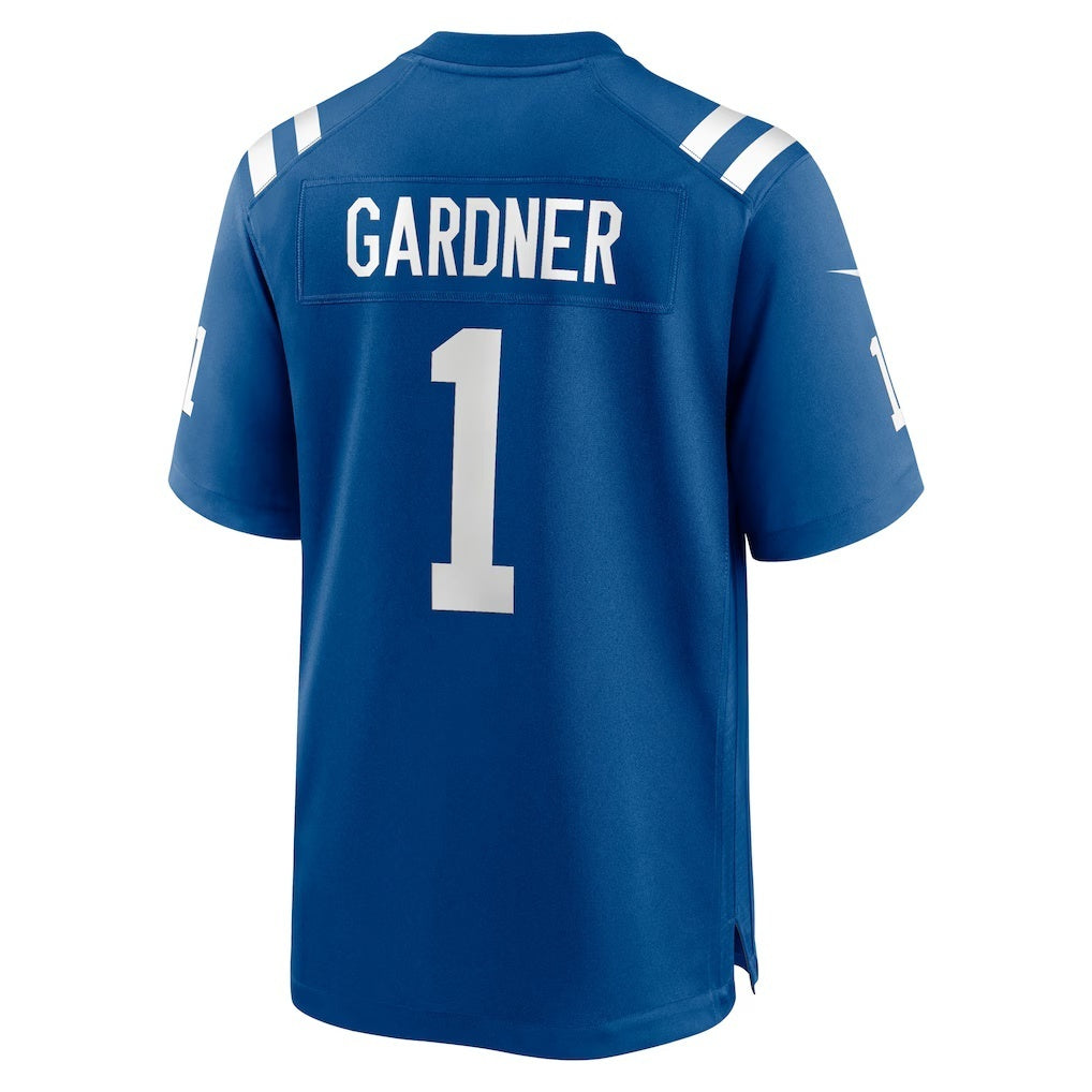 Tlead IN.Colts #1 Ahmad Sauce Gardner Royal Team Game Stitched Jerseys