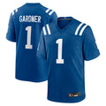 Tlead IN.Colts #1 Sauce Gardner Player Royal Home Game Stitched Jerseys