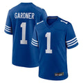 Tlead IN.Colts #1 Sauce Gardner Player Royal Limited Home Game Stitched Jerseys