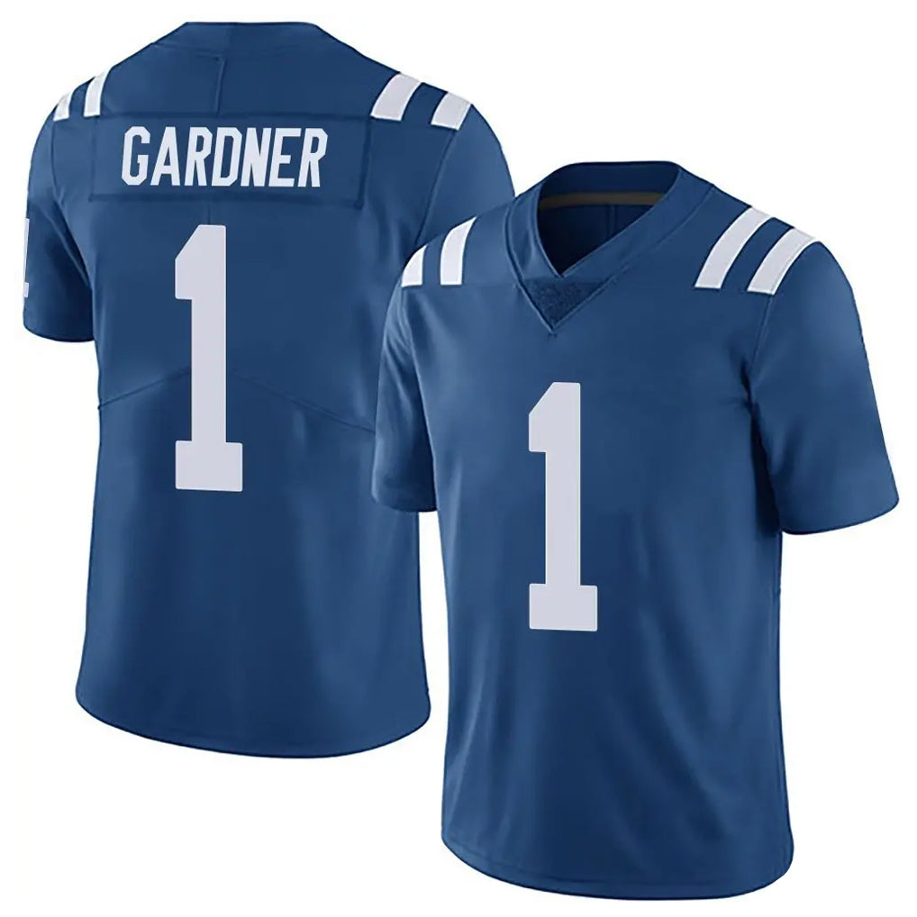 Tlead IN.Colts #1 Sauce Gardner Player Royal Limited Vapor Untouchable Home Game Stitched Jerseys