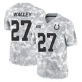Tlead IN.Colts #27 Justin Walley Player Arctic Camo Salute To Service Limited Game Stitched Jerseys