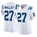 Tlead IN.Colts #27 Justin Walley Player White Limited Vapor F.U.S.E. Home Game Stitched Jerseys