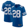 Tlead IN.Colts #28 Jonathan Taylor Player Royal Limited Home Game Stitched Jerseys