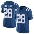 Tlead IN.Colts #28 Jonathan Taylor Player Royal Limited Vapor Untouchable Home Game Stitched Jerseys