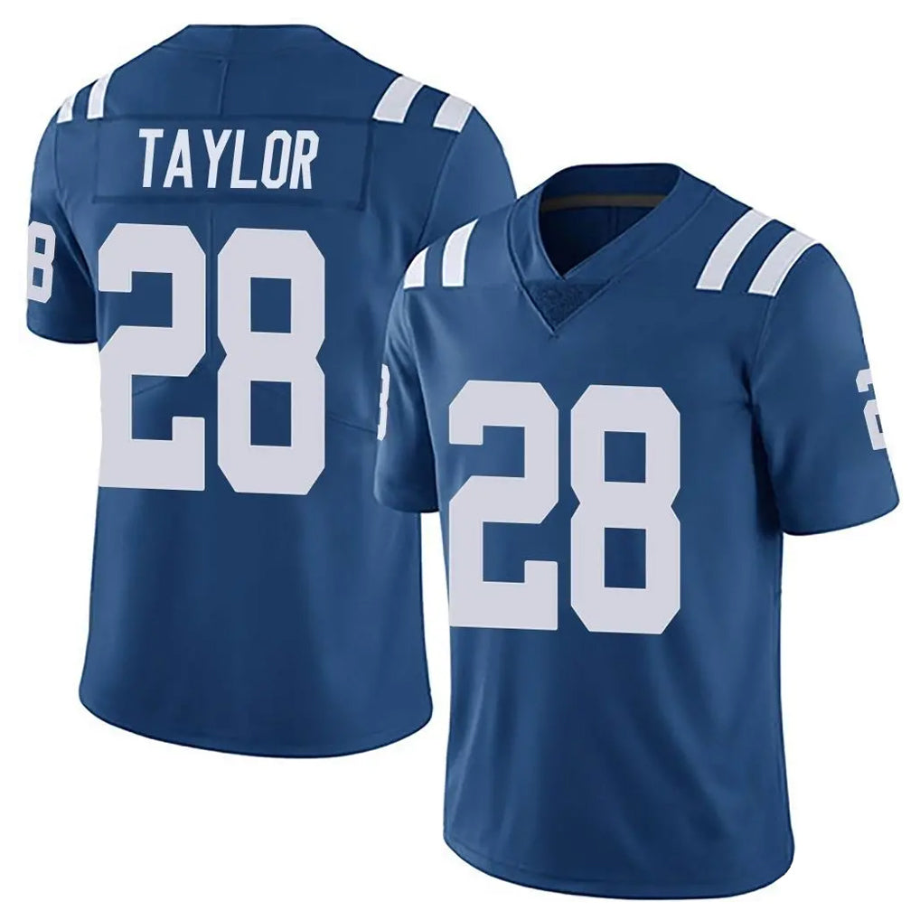 Tlead IN.Colts #28 Jonathan Taylor Player Royal Limited Vapor Untouchable Home Game Stitched Jerseys