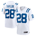 Tlead IN.Colts #28 Jonathan Taylor Player White Home Game Stitched Jerseys
