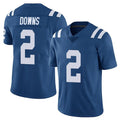 Tlead IN.Colts #2 Josh Downs Player Royal Limited Vapor Untouchable Home Game Stitched Jerseys