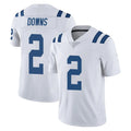 Tlead IN.Colts #2 Josh Downs Player White Limited Vapor Untouchable Home Game Stitched Jerseys
