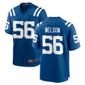 Tlead IN.Colts #56 Quenton Nelson Player Royal Home Game Stitched Jerseys