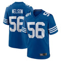 Tlead IN.Colts #56 Quenton Nelson Player Royal Limited Home Game Stitched Jerseys
