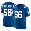 Tlead IN.Colts #56 Quenton Nelson Player Royal Limited Vapor F.U.S.E. Home Game Stitched Jerseys