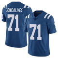 Tlead IN.Colts #71 Matt Goncalves Player Royal Limited Vapor Untouchable Home Game Stitched Jerseys
