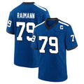 Tlead IN.Colts #79 Bernhard Raimann Player Royal Alternate Indiana Nights Home Game Stitched Jerseys