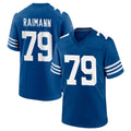 Tlead IN.Colts #79 Bernhard Raimann Player Royal Limited Home Game Stitched Jerseys