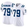 Tlead IN.Colts #79 Bernhard Raimann Player White Limited Vapor F.U.S.E. Home Game Stitched Jerseys