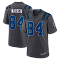 Tlead IN.Colts #84 Tyler Warren Anthracite 2026 Rivalries Collection Game Stitched Jerseys