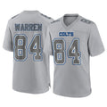 Tlead IN.Colts #84 Tyler Warren Player Gray Atmosphere Fashion Home Game Stitched Jerseys