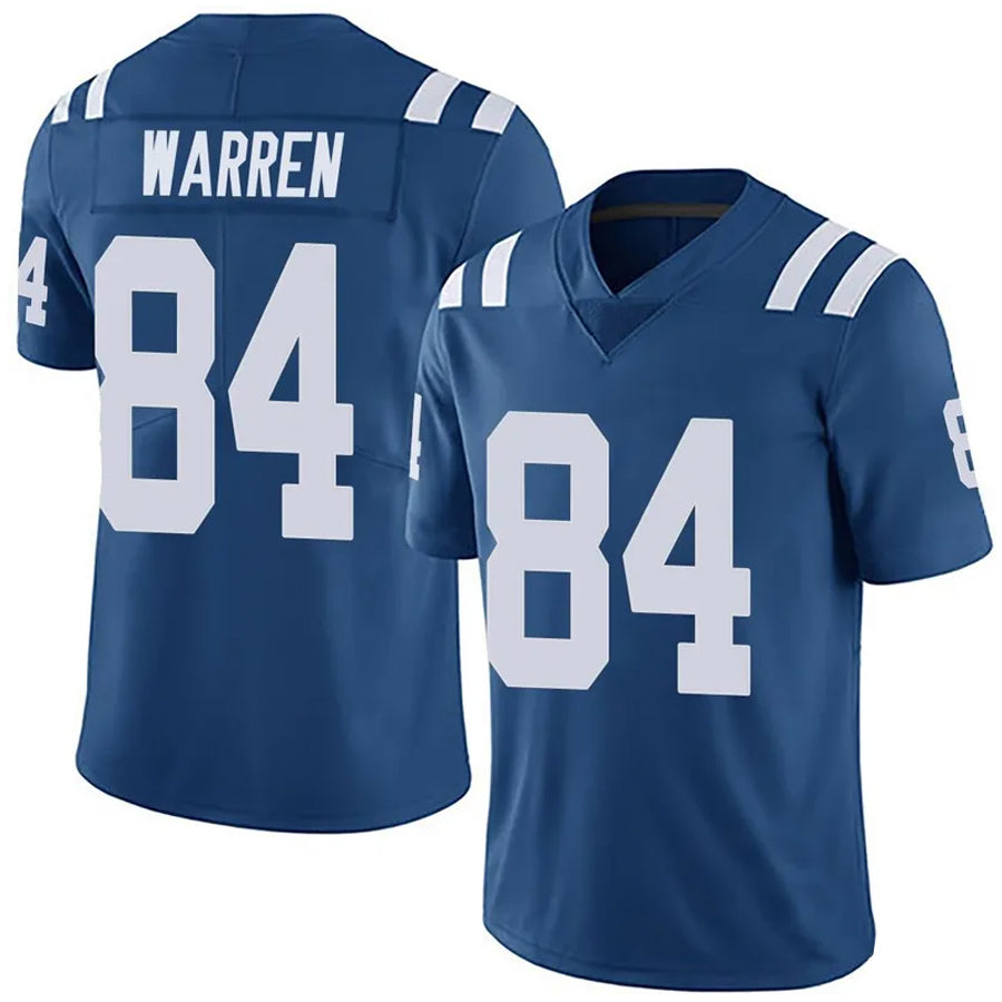 Tlead IN.Colts #84 Tyler Warren Player Royal Vapor F.U.S.E. Limited Stitched Jerseys
