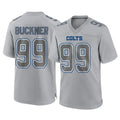 Tlead IN.Colts #99 DeForest Buckner Player Gray Atmosphere Fashion Home Game Stitched Jerseys