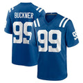 Tlead IN.Colts #99 DeForest Buckner Player Royal Home Game Stitched Jerseys