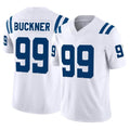 Tlead IN.Colts #99 DeForest Buckner Player White Limited Vapor F.U.S.E. Home Game Stitched Jerseys