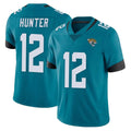 Tlead J.Jaguars #12 Travis Hunter Player Teal Vapor Untouchable Limited Home Game Stitched Jerseys