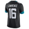 Tlead J.Jaguars #16 Trevor Lawrence Black Alternate Vapor Limited Stitched Jerseys