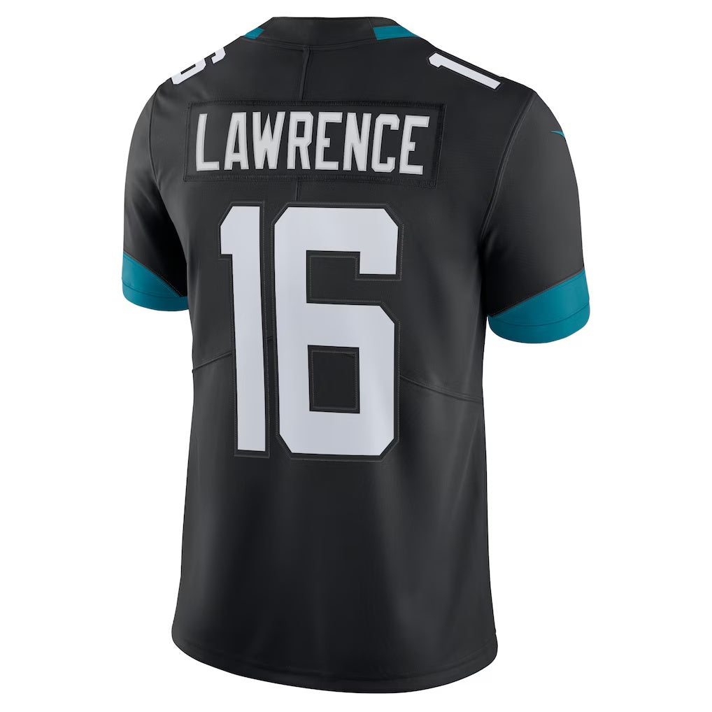Tlead J.Jaguars #16 Trevor Lawrence Black Alternate Vapor Limited Stitched Jerseys