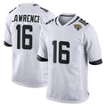 Tlead J.Jaguars #16 Trevor Lawrence Player White Home Game Stitched Jerseys