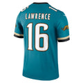 Tlead J.Jaguars #16 Trevor Lawrence Teal Legend Player Performance Stitched Jerseys