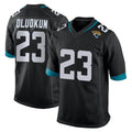 Tlead J.Jaguars #23 Foyesade Oluokun Player Black Home Game Stitched Jerseys
