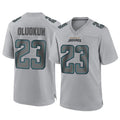 Tlead J.Jaguars #23 Foyesade Oluokun Player Gray Atmosphere Fashion Home Game Stitched Jerseys